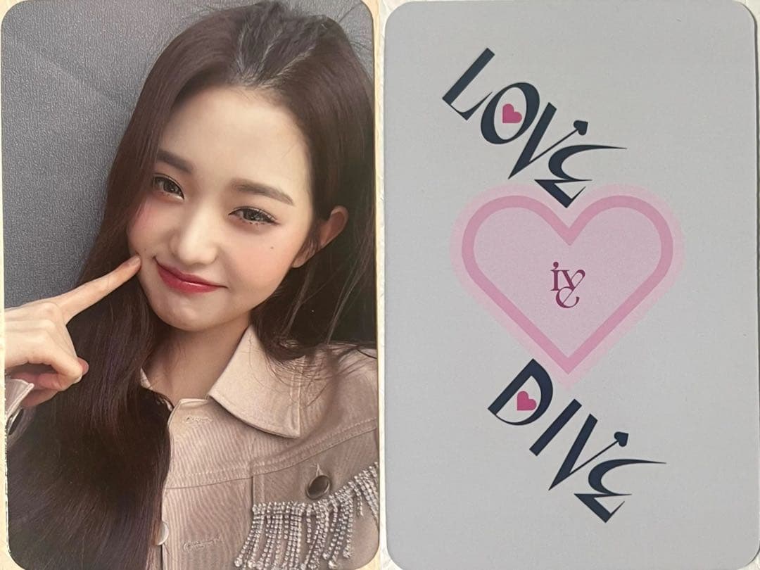 IVE LOVE DIVE ウォニョン soundwave 4.0 トレカ