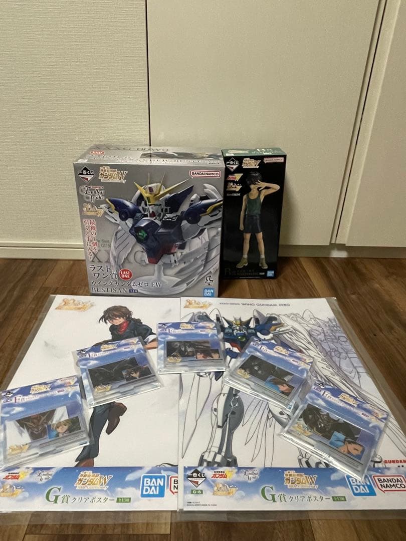 一番くじ 新機動戦記ガンダムW　ヒイロ　ウイングガンダムゼロカスタム