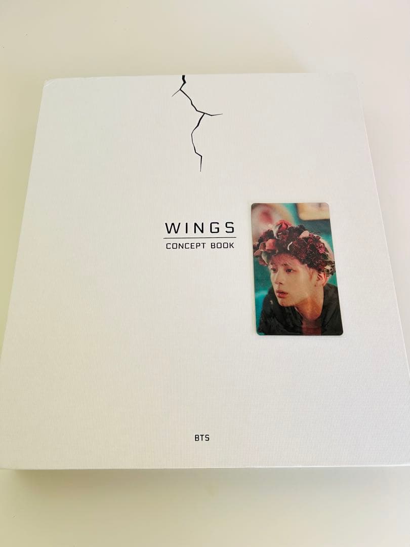 BTS WINGS CONCEPT BOOK レンチキュラー ジン トレカ