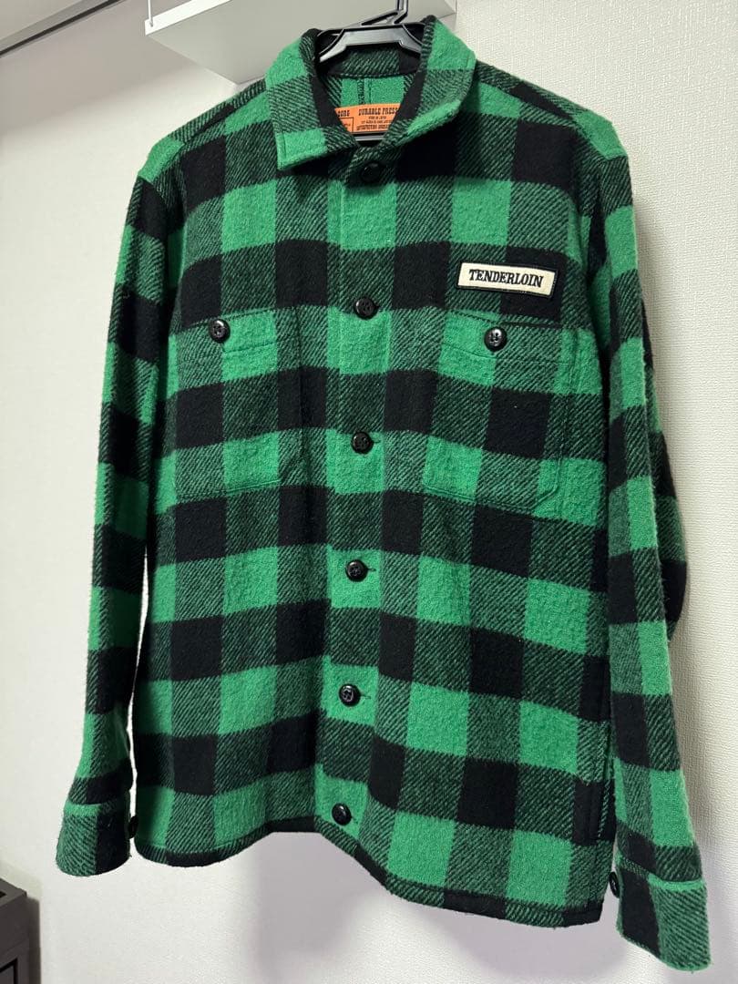 TENDERLOINテンダーロインT-BUFFALOJKTSIZEM TENDERLOIN（テンダーロイン） 15AW BUFFALO SHT JKT バッファロー