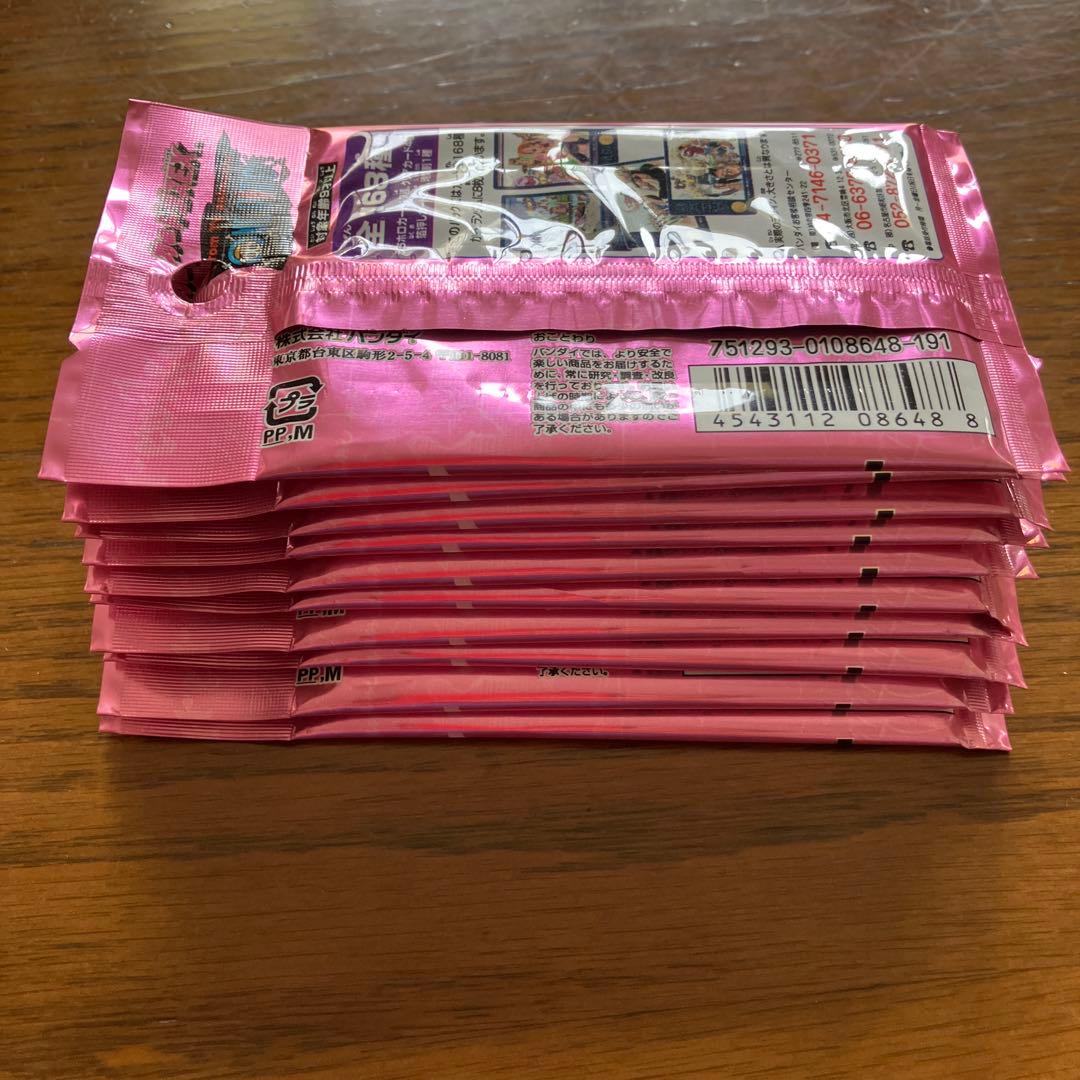 梱*画様 ONE PIECE カードダス ビジュアルアドベンチャーEX 10パッ