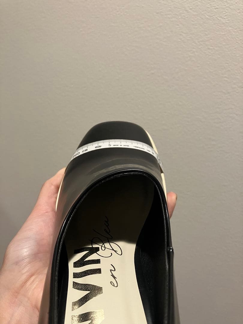 user_f96b0ee5様専用】 カラーブロックスクエアパンプス - メルカリ