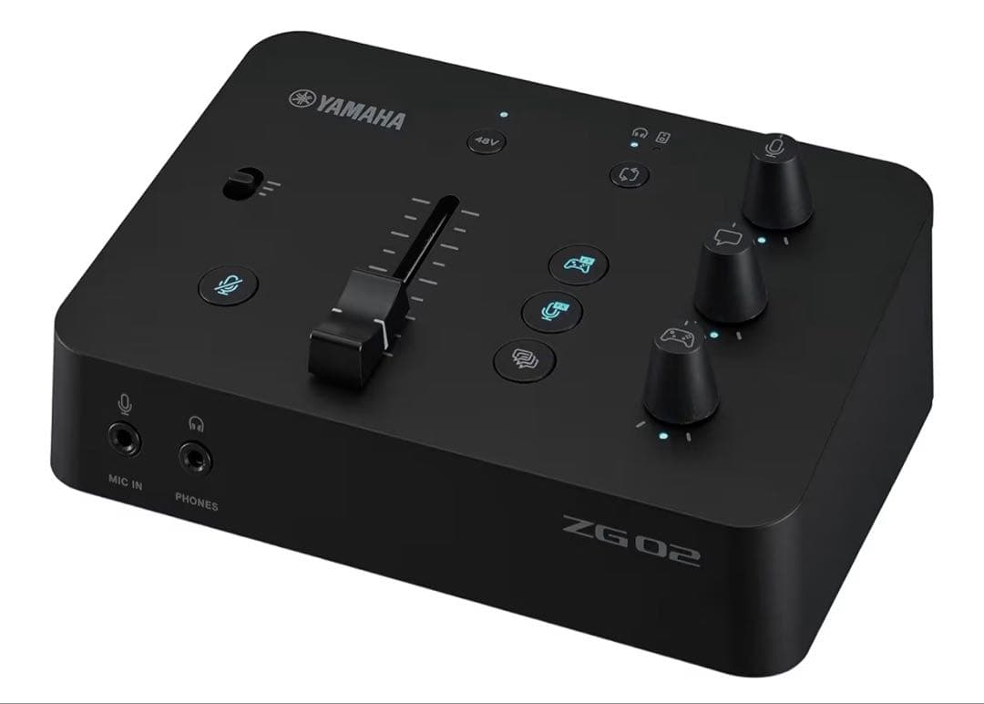 【未使用】ヤマハ YAMAHA ゲーム/配信用オーディオミキサー ZG02