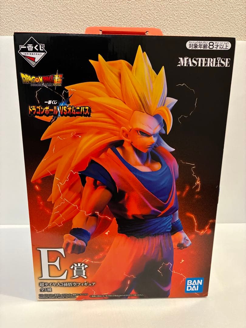 ドラゴンボール 一番くじ 超サイヤ人3 孫悟空 フィギュア SS3 超サイヤ人3孫悟空レビュー】一番くじ ドラゴンボール VSオムニバスE賞