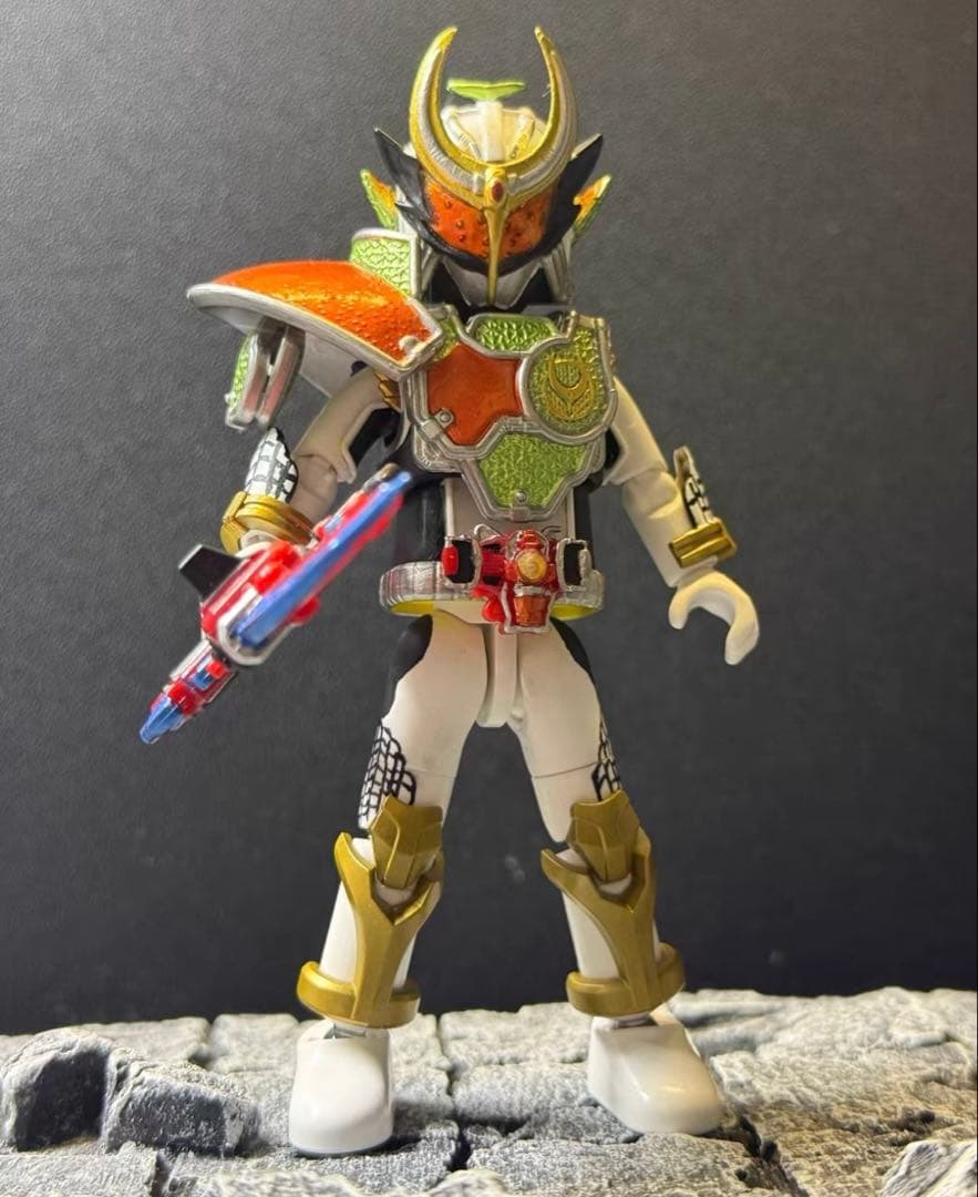 中国限定　Blokees 改造品　仮面ライダー鎧武　斬月　真　フィギュア　布魯可