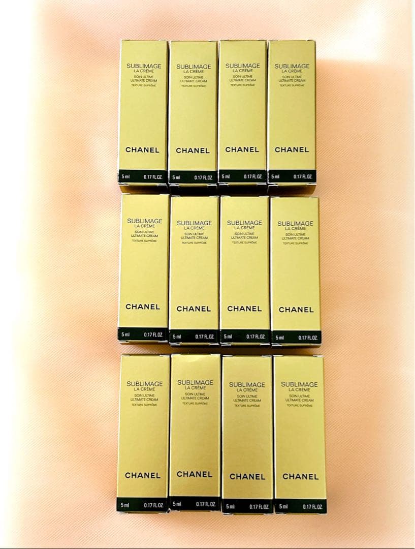 CHANEL シャネル サブリマージュ ラ クレーム シュプレーム　12個セット