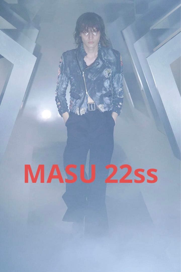 MASU 22SS ポップコーン スパイキー ライダース 48