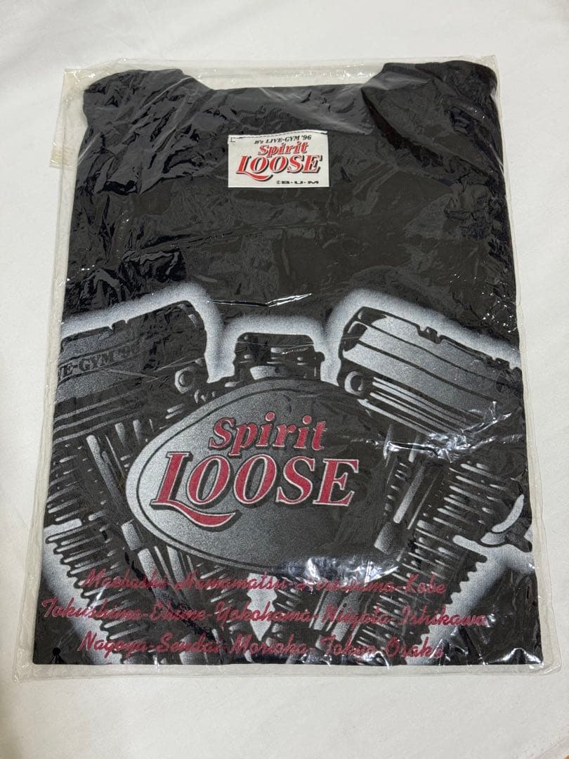 B'z LIVE-GYM '96 Spirit LOOSE Tシャツ 未開封