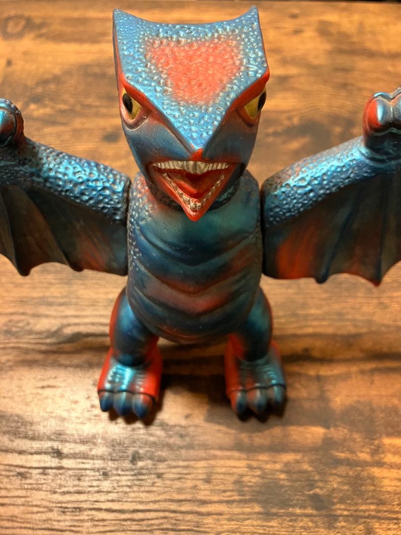 マルサン　電撃怪獣大作戦　ギャオス　ソフビ　ガメラ