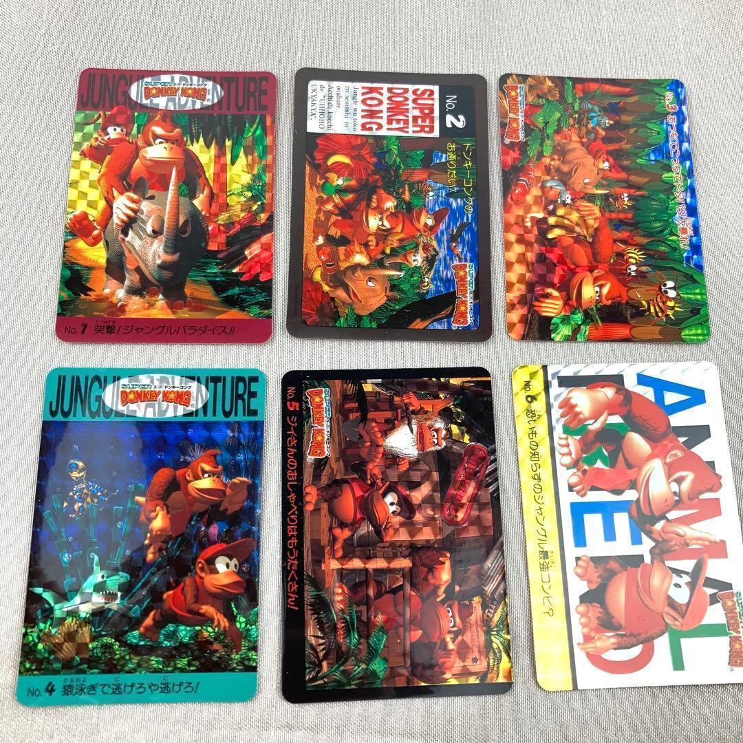 フルコンプ スーパードンキーコング カードダス パート1 全42種 箱出し