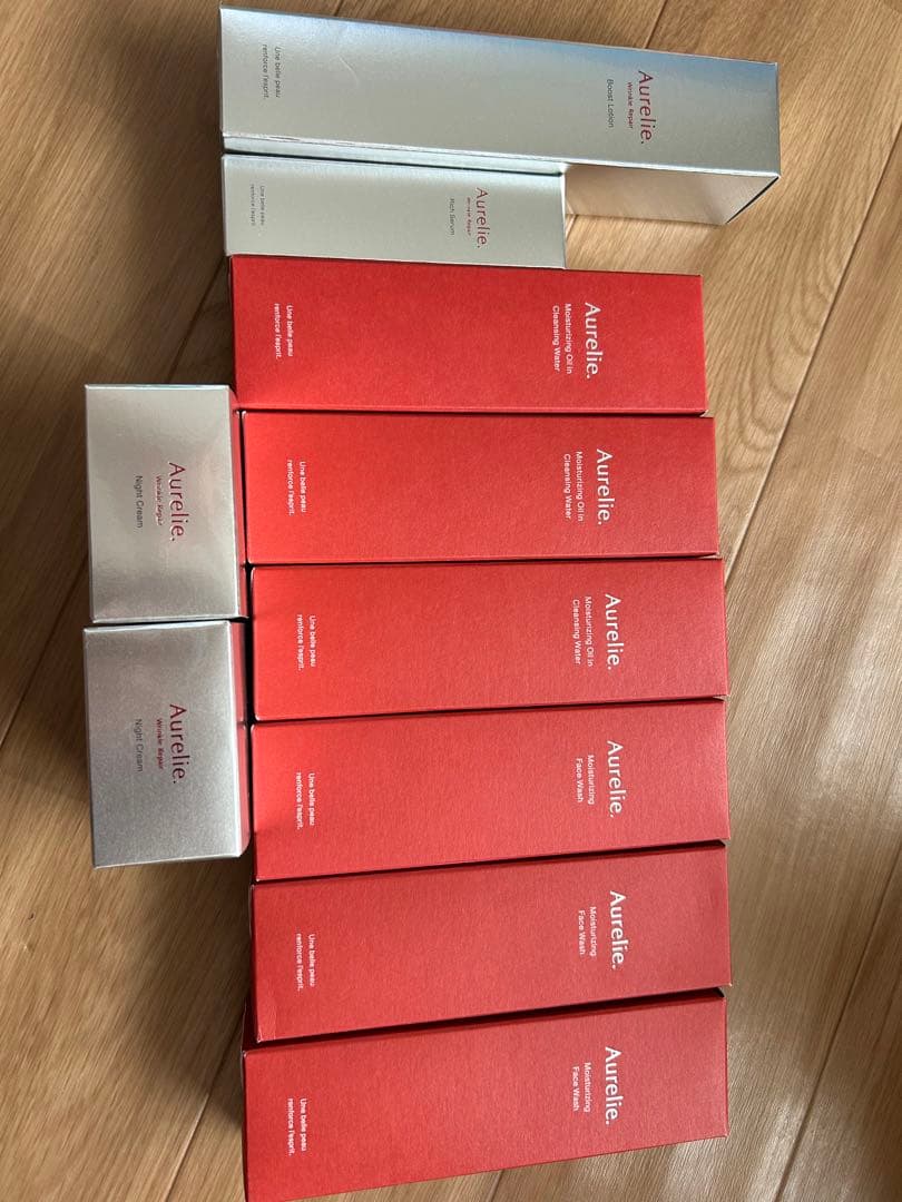 Aurelia クレンジング 化粧水 美容液　ナイトクリーム　オレリー