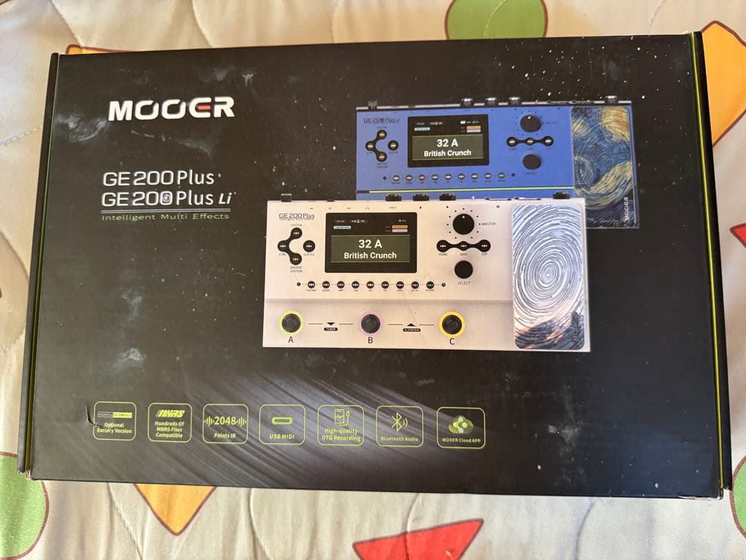 ギター mooer ge200 plus