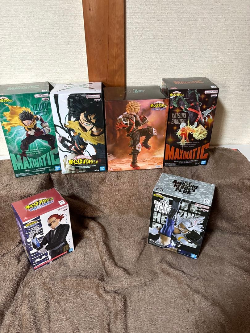 新品未開封匿名配送　僕のヒーローアカデミア フィギュア 6体セット 新品未開封】僕のヒーローアカデミア ヒロアカ フィギュア