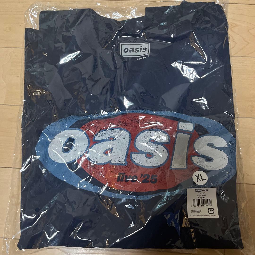 oasis XL ネイビー ロゴTシャツ 楽天市場】ロックTシャツ バンドTシャツ OASIS オアシス バンドT