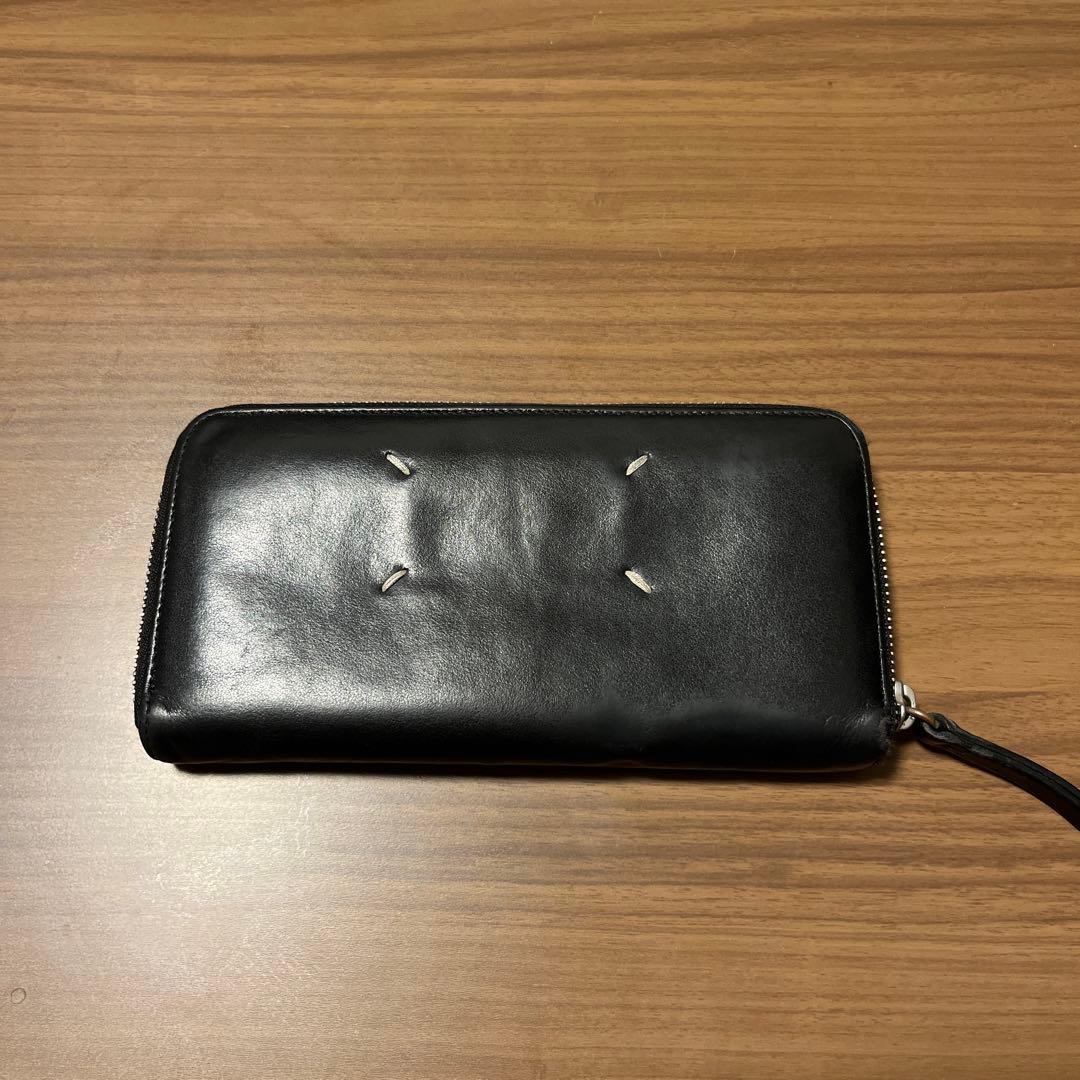 マルジェラ 長財布 カーフスキン　黒　山口一郎 2023年ベストバイ】サカナクション山口一郎が今年買って良かったモノ