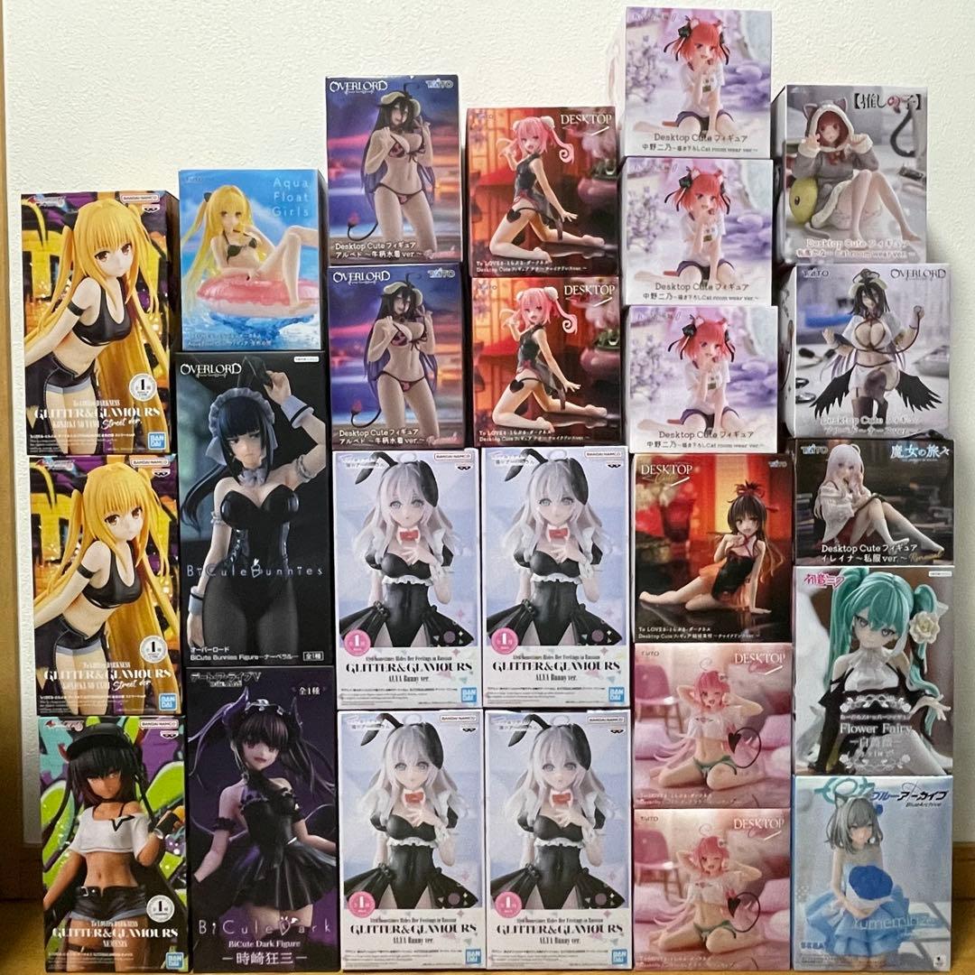 美少女プライズフィギュア　まとめ売り　25点セット