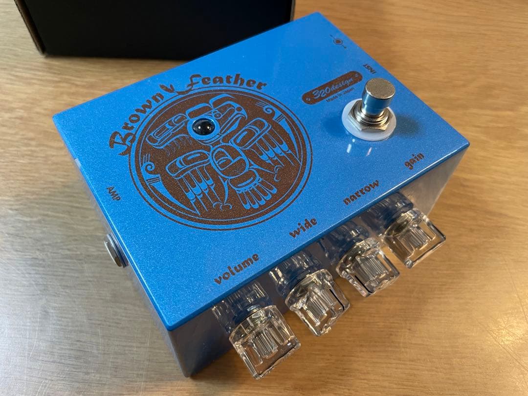 Brown Feather Blue Limited ギターエフェクター