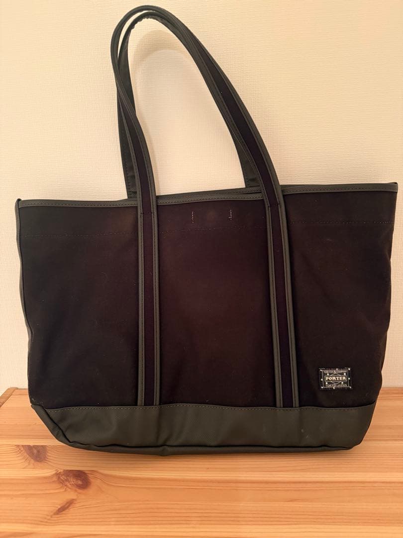 PORTER GIRL ポーターガール ボーイフレンド トートバッグ　ブラック