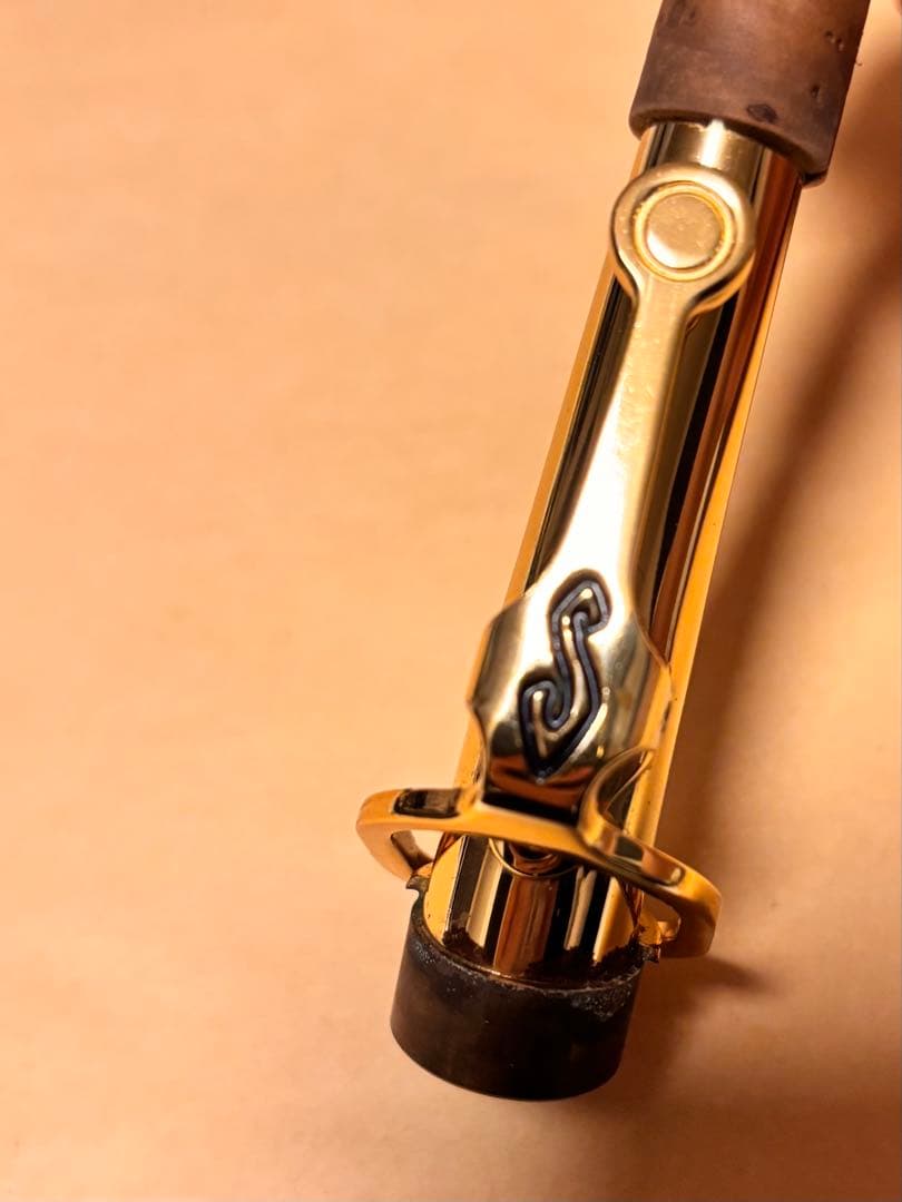 【値下げ！】ソプラノサックス ネック ゴールドラッカー YAMAHA（ヤマハ） ソプラノサックスネック SG2R ゴールドラッカー