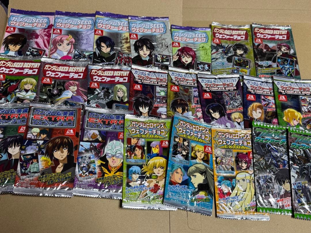 ガンダム　ウエハース　パッケージのみ ガンダム食玩ポータル GUNDAMガンプラパッケージアートコレクション