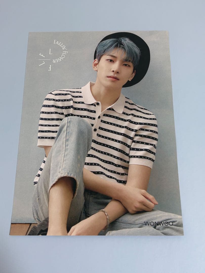 ウォヌ 舞い落ちる花びら フライヤー 渋谷タワレコ限定 SEVENTEEN