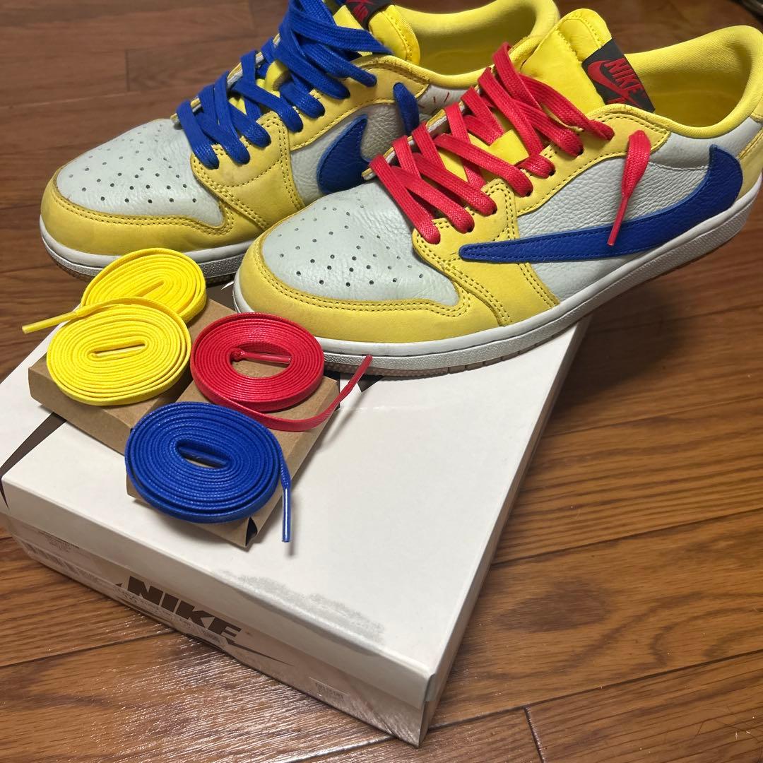 韓国ポリス プロフ必読  Travis Scott ×Nike AJ1