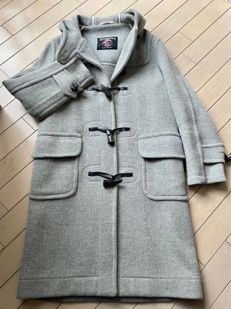 インバーティア ダッフルコート シップス購入　グレー 32