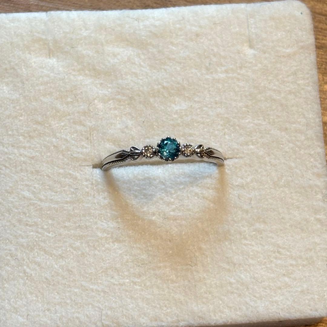 ジュエリーツツミ ブルートパーズ リング