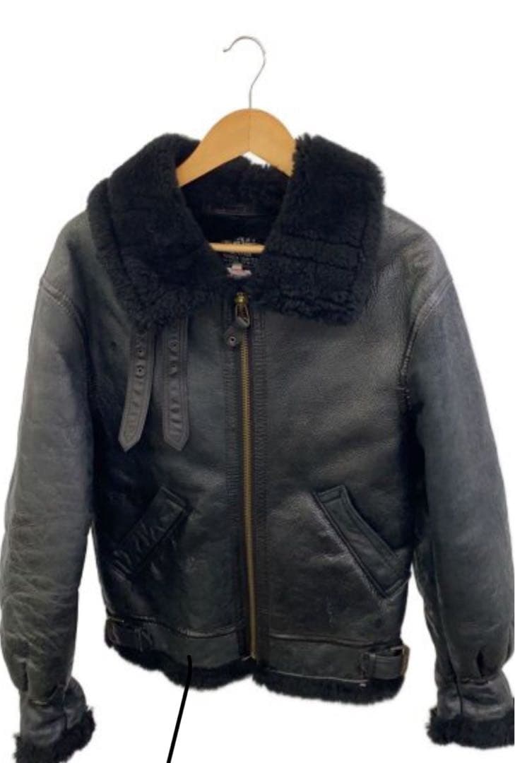 AVIREX B-3 ムートンジャケット フライトジャケット シープスキン AVIREX B-3 ムートンジャケット フライトジャケット シープスキン