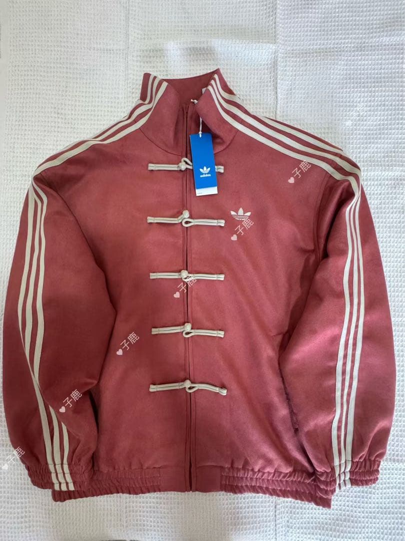 adidasアディダス 中国限定 蛇年トラックジャケットダー レッド L
