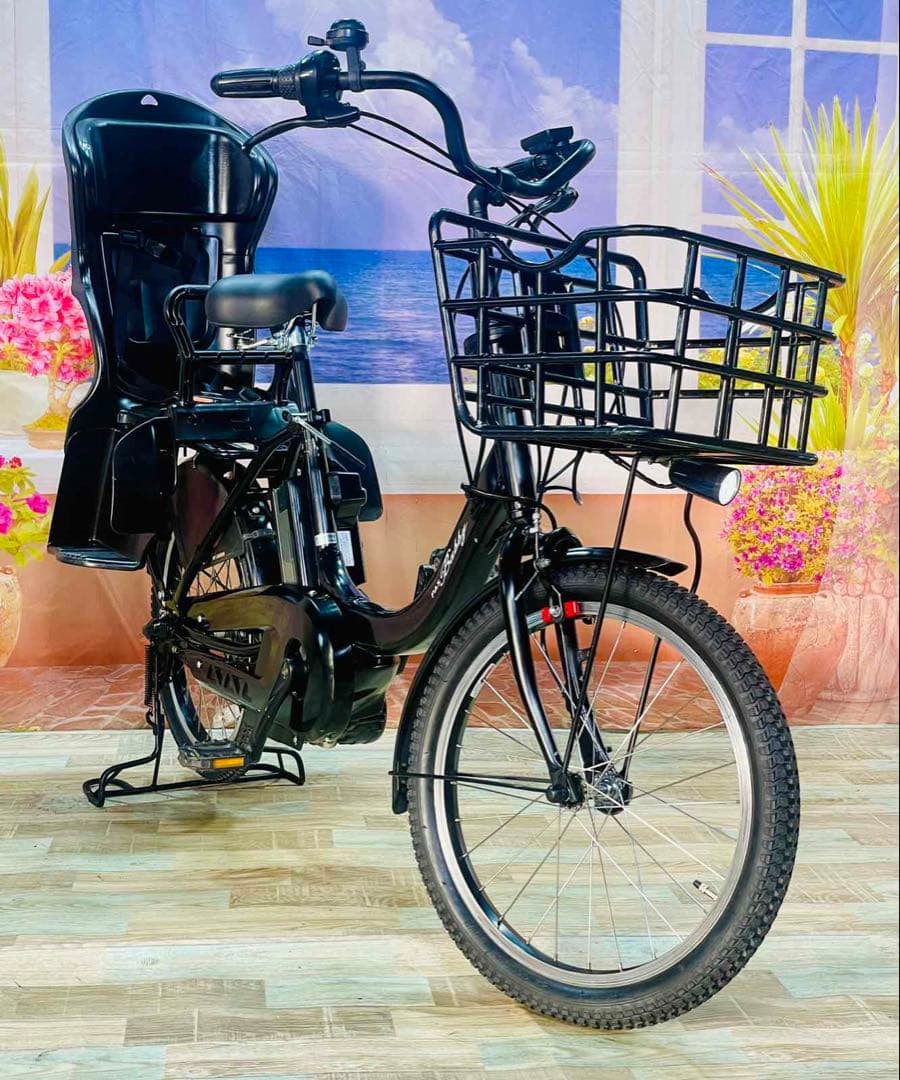 人気モデル！パスバビー12AH⭐️ヤマハ子供乗せ電動アシスト自転車