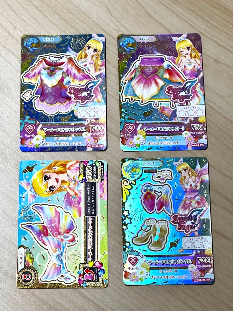 アイカツマーメイドピスケスコーデ 星宮いちご アイカツカード 星宮いちご マーメイドピスケスコーデ - メルカリ