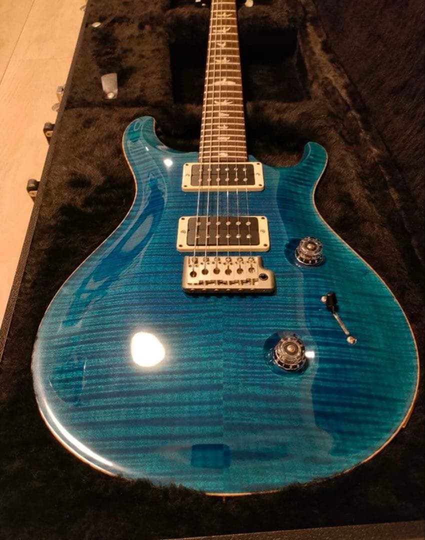 ギター PRS Custom24 10top Blue Matteo