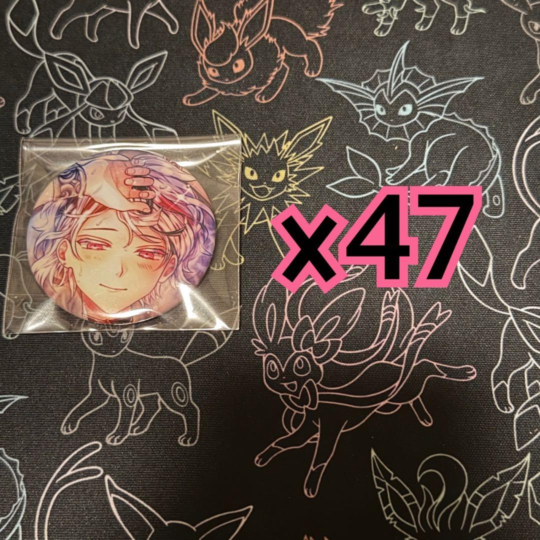 あくねこ ベリアン 缶バッジ バト缶 バトカン 夏 Summer