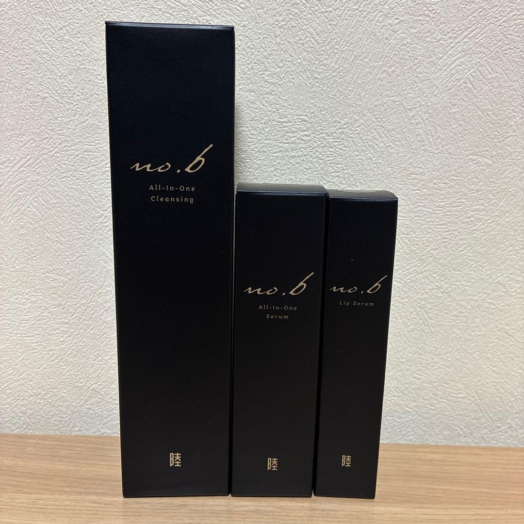 No.6 ナンバーシックス オールインワンセラム クレンジング リップセラム