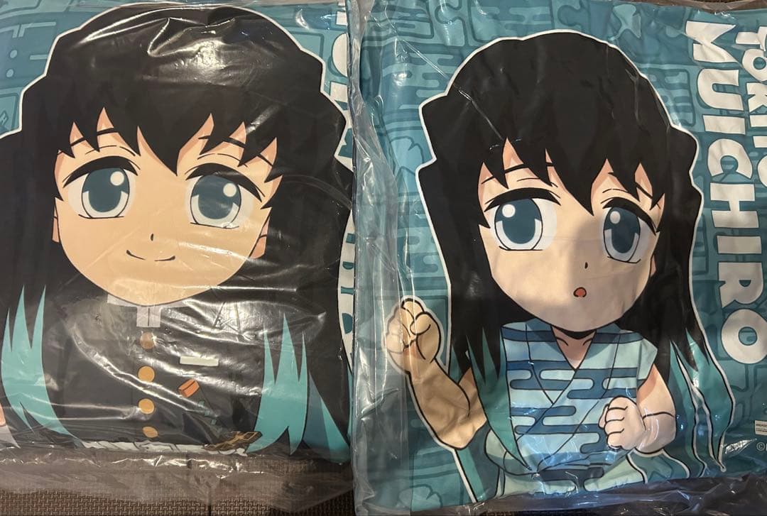 鬼滅の刃　ダイニング　ヒロマ　繋がるモチーフクッション　時透無一郎　時透有一郎