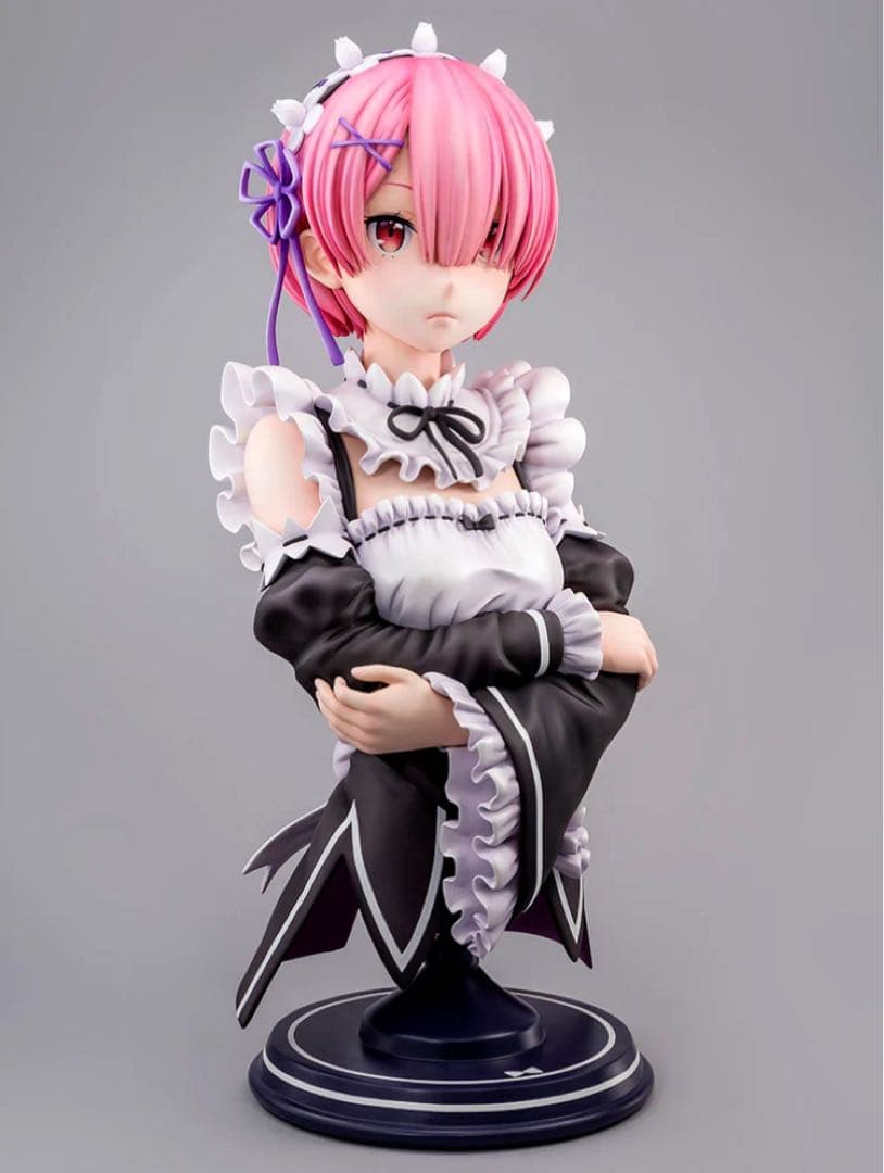 【新品】Re:ゼロから始める異世界生活 名称：ラム 1/1 胸像フィギュア