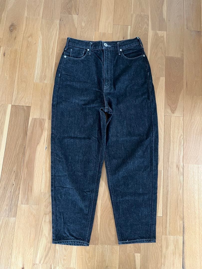 THE FIG LOOSE デニム 【東原妙子×アッパーハイツ】ブラック26 - メルカリ