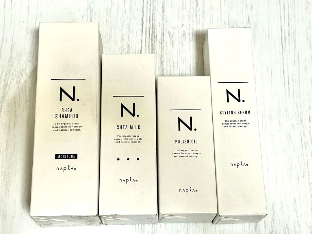 N. シアシャンプー・ミルク・オイル・セラムセット