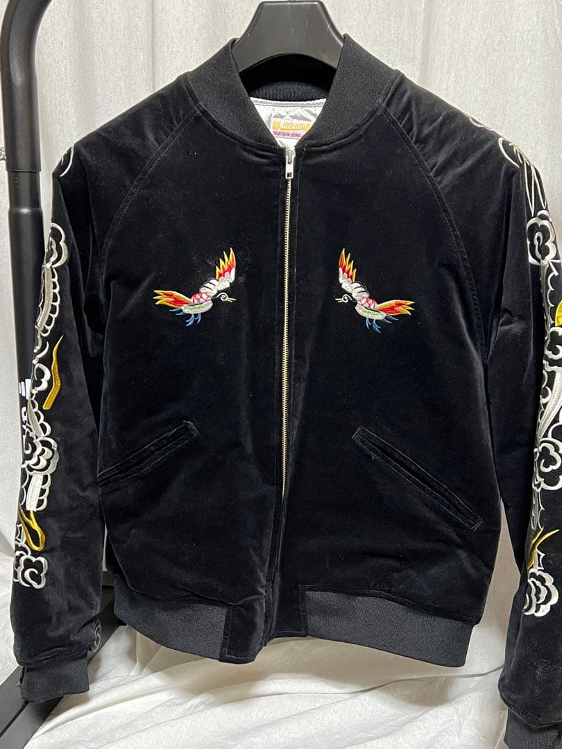 美品 メンズ スカジャン HYO-HYOスーベニアジャケット