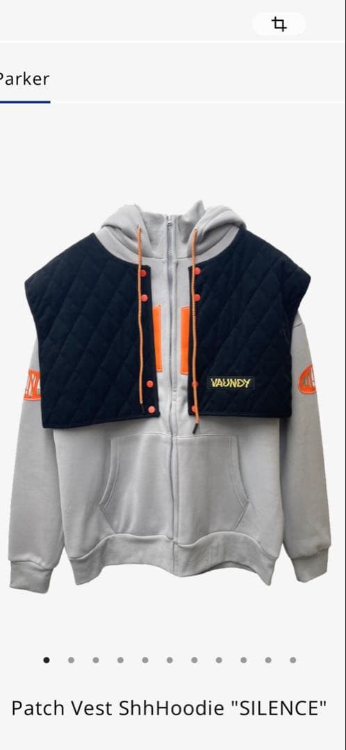 Vaundy SILENCE パーカー VENUM／ヴェナム パーカー（フーディー） Silent Power Hoodie