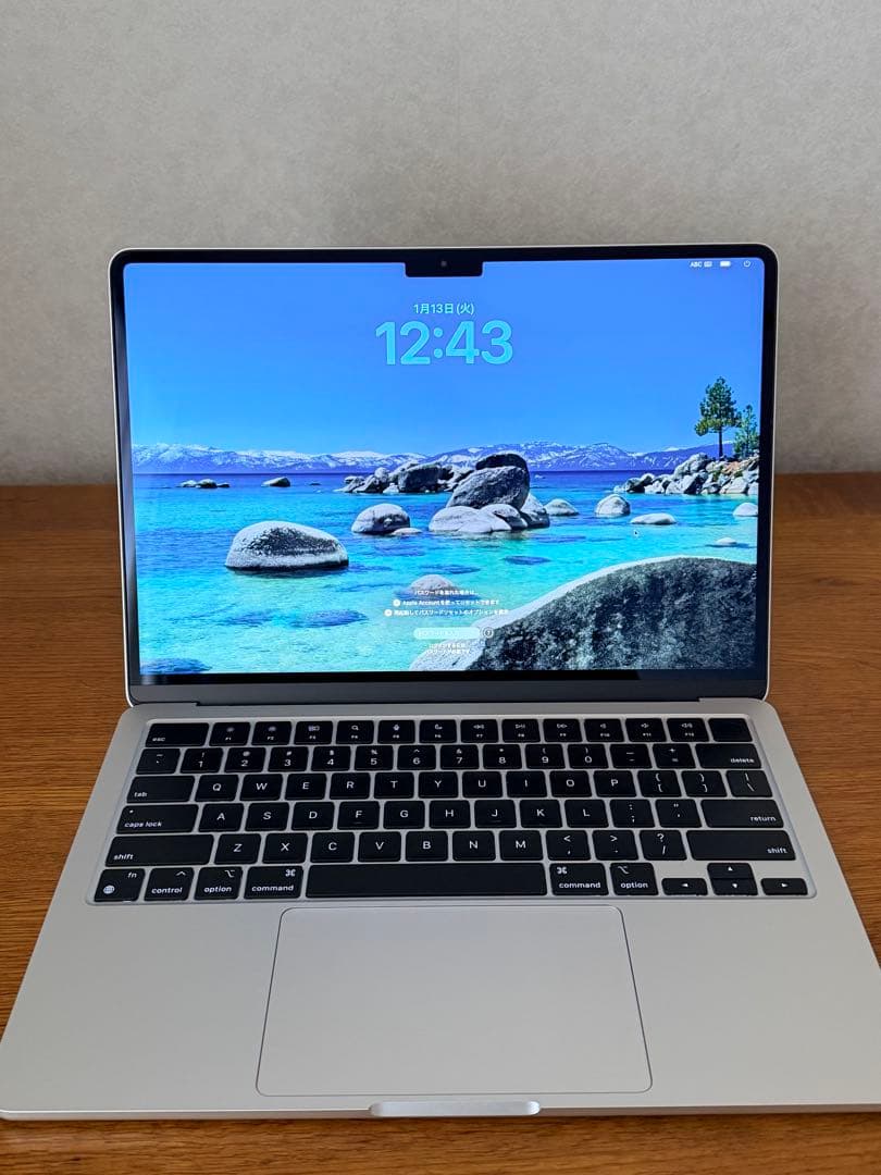 M2 MacBook Air 8GB 256GB USキーボード