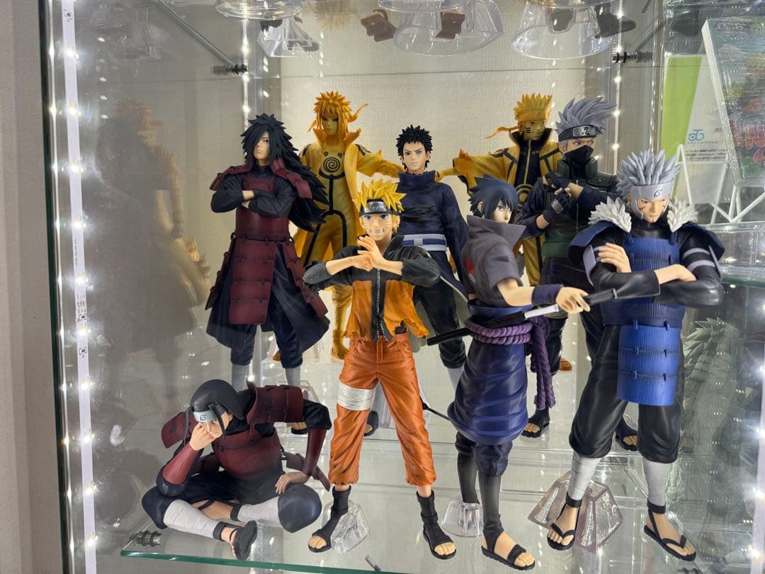 ナルト　一番くフィギュアセット 9体まとめ売り ナルト フィギュア まとめ売り 9体 - メルカリ