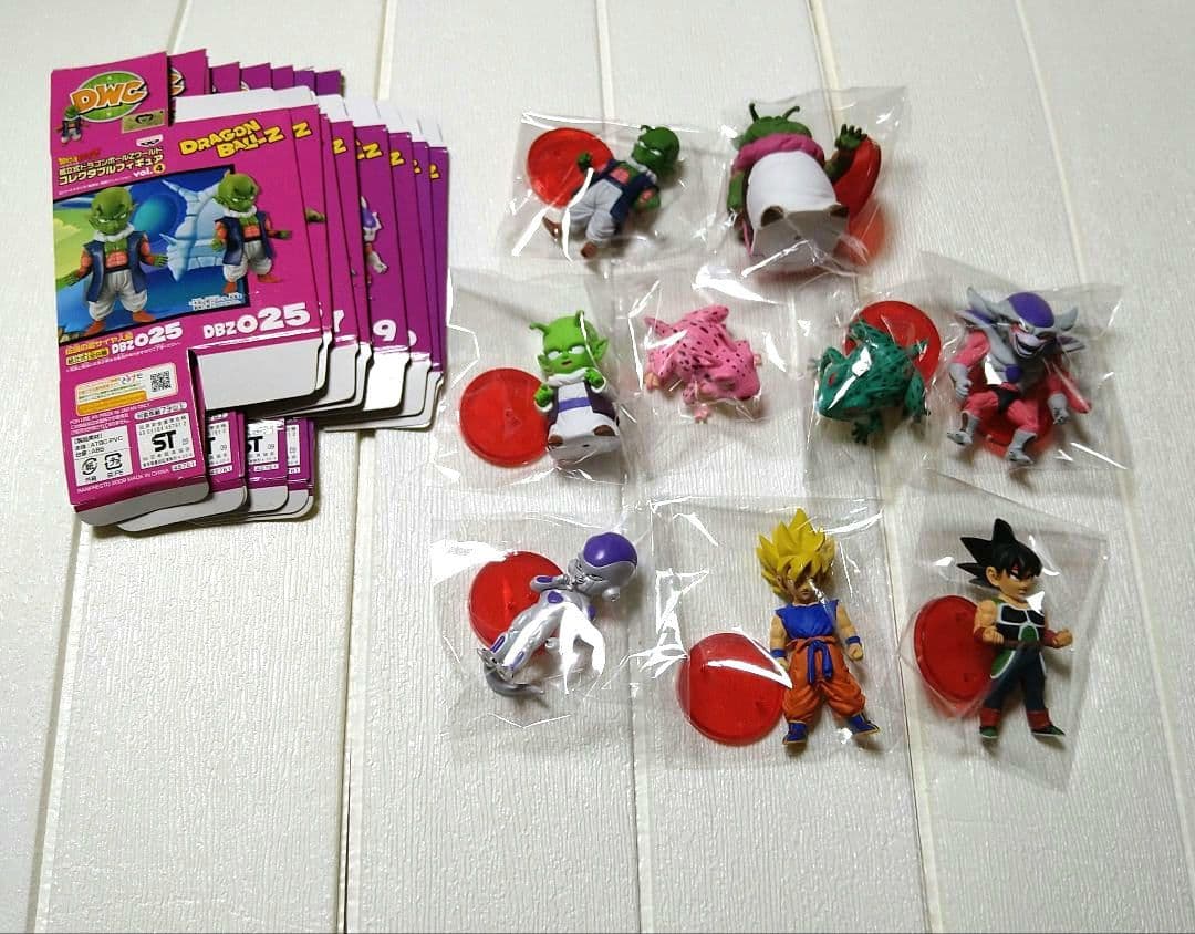 ★ドラゴンボールZ 組立式 ワーコレvol.4 伝説の超サイヤ人編 　全8種