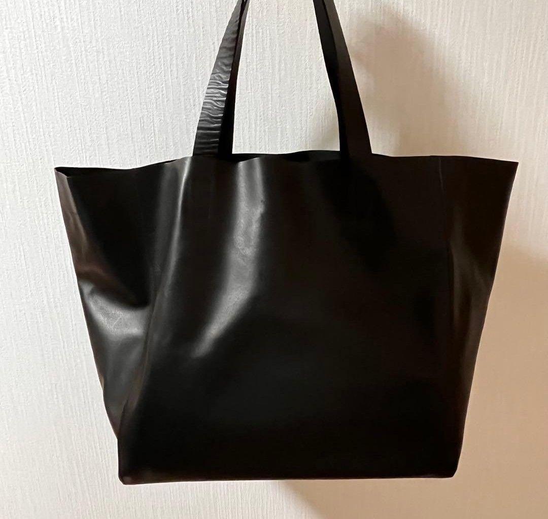 SLOW 黒/本革トートバッグ※購入価格¥46,200