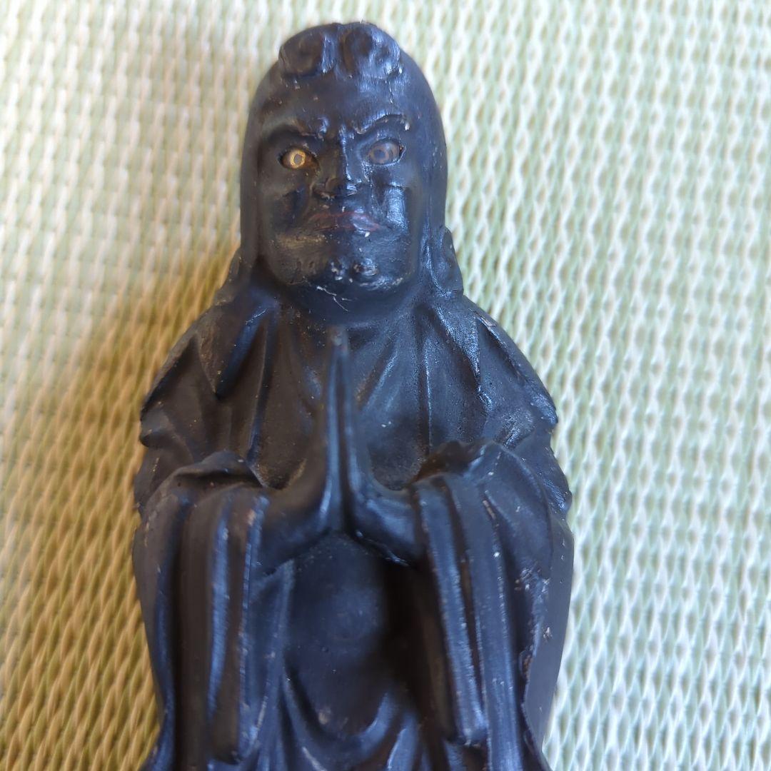 鬼形鬼子母神　玉眼　文正元（1466年）の書入　日蓮宗　日蓮　中山法華経寺