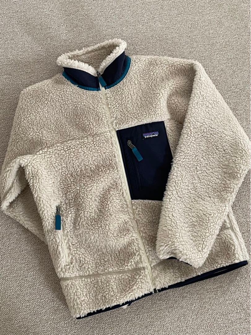 パタゴニア クラシック・レトロX・ジャケット　メンズSサイズ　ナチュラル