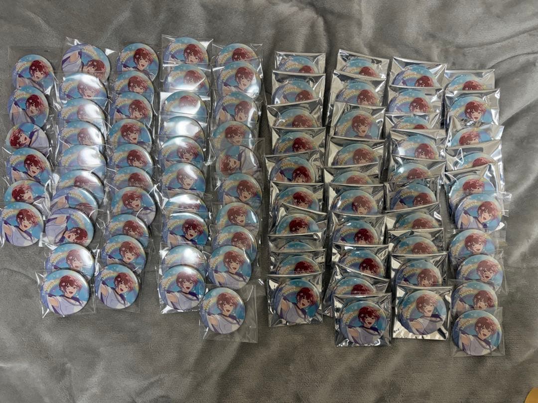 浦島坂田船 缶バッジ となりの坂田　Happiness ノーマル