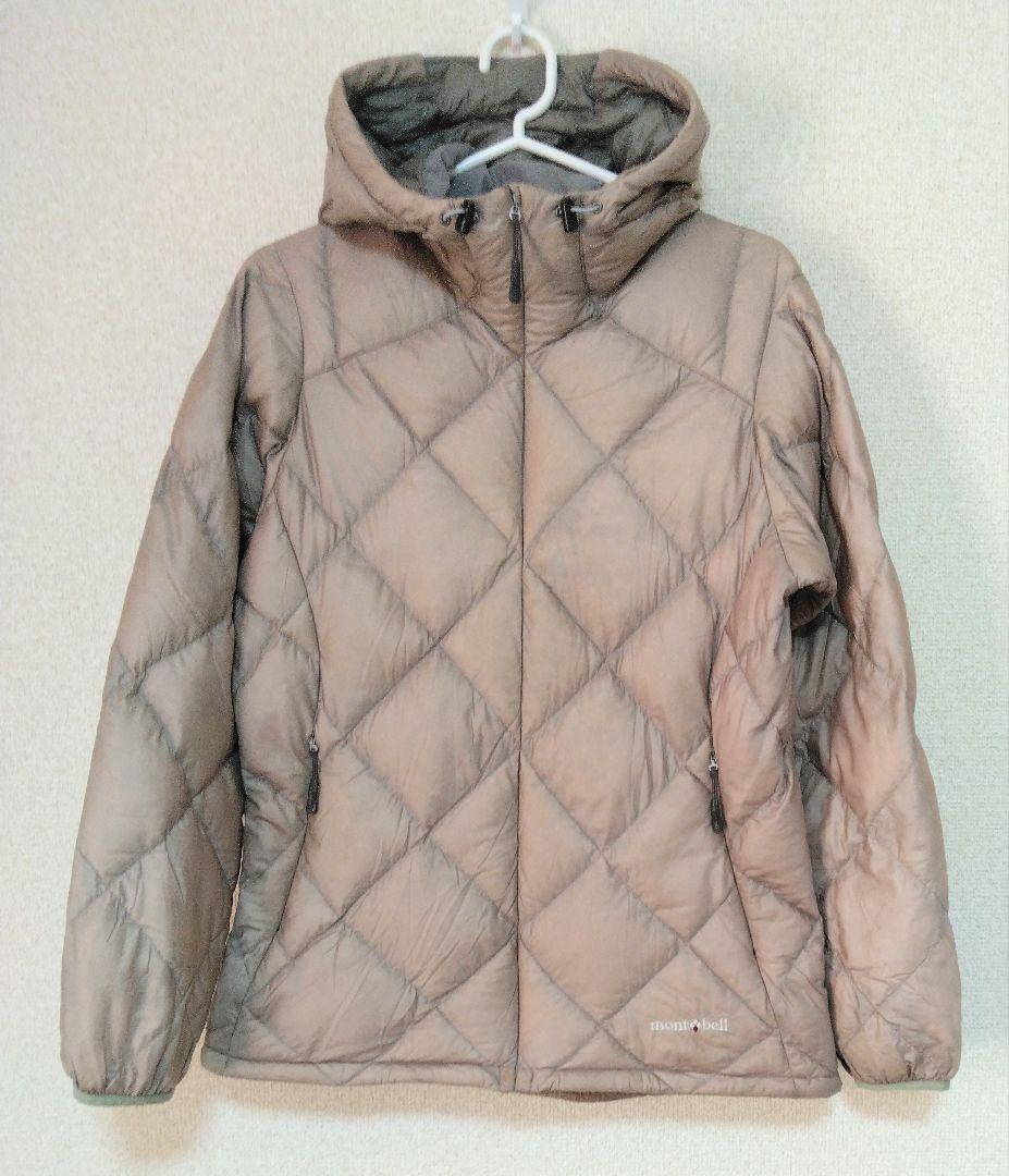 [800FP] ライトアルパインダウンパーカ　レディースL　ベージュ　薄手