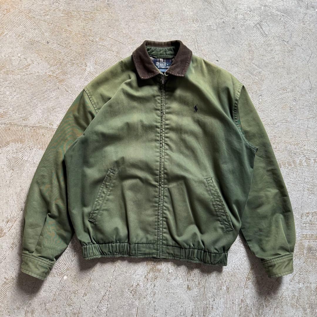 90’s Ralph Lauren Swing Top フェード “GREEN”
